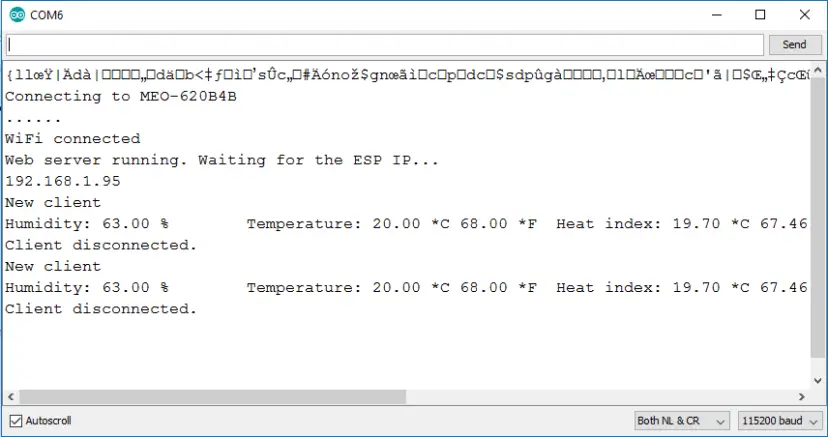 ESP8266 DHT11/DHT22 Servidor Web de Temperatura y Humedad con Arduino IDE