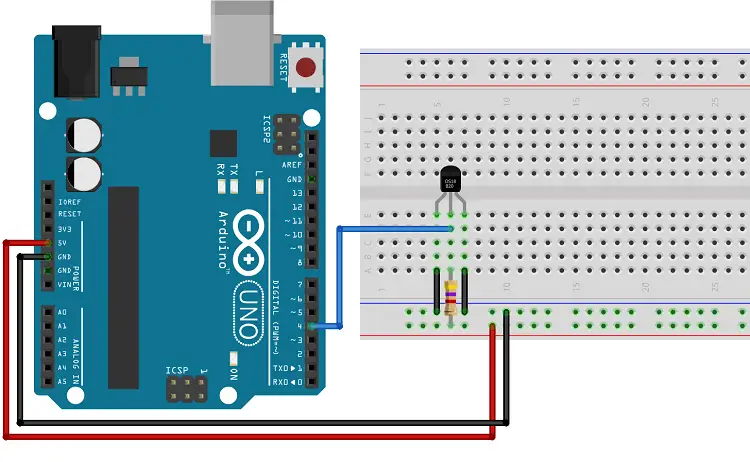Instrucciones para el sensor de temperatura DS18B20 con Arduino