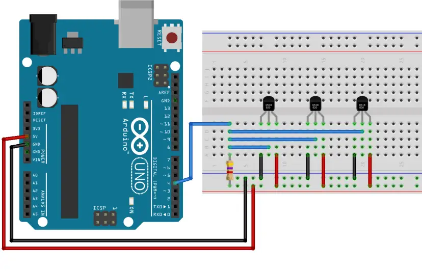 Instrucciones para el sensor de temperatura DS18B20 con Arduino