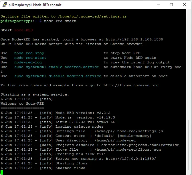 Comenzando con Node-RED en Raspberry Pi
