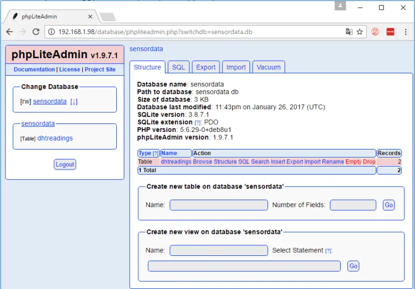 Cómo instalar la base de datos phpLiteAdmin en una Raspberry Pi