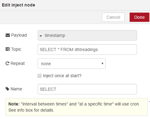 SQLite con Node-RED y Raspberry Pi