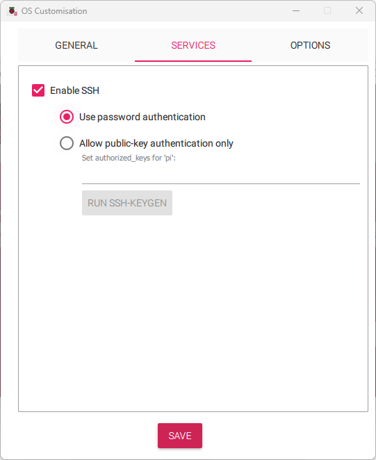 Instale Raspberry Pi OS, configure WiFi, actívelo y conéctelo con SSH