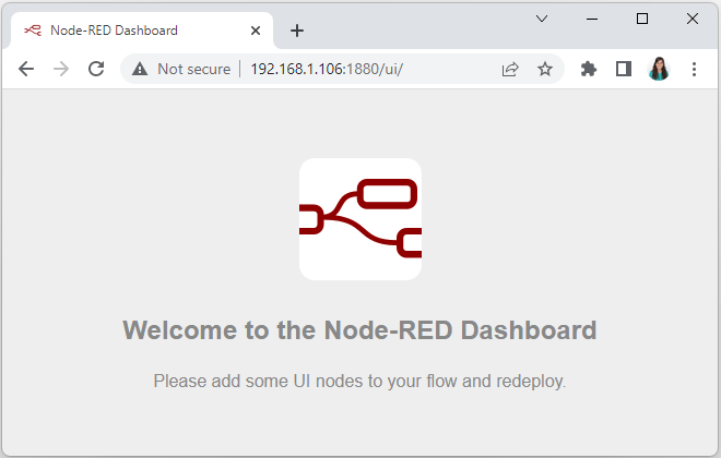 Comenzando con el panel Node-RED en Raspberry Pi