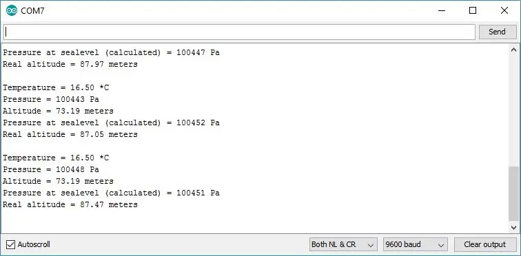 ESP32 con sensor barómetro BMP180 – instrucciones
