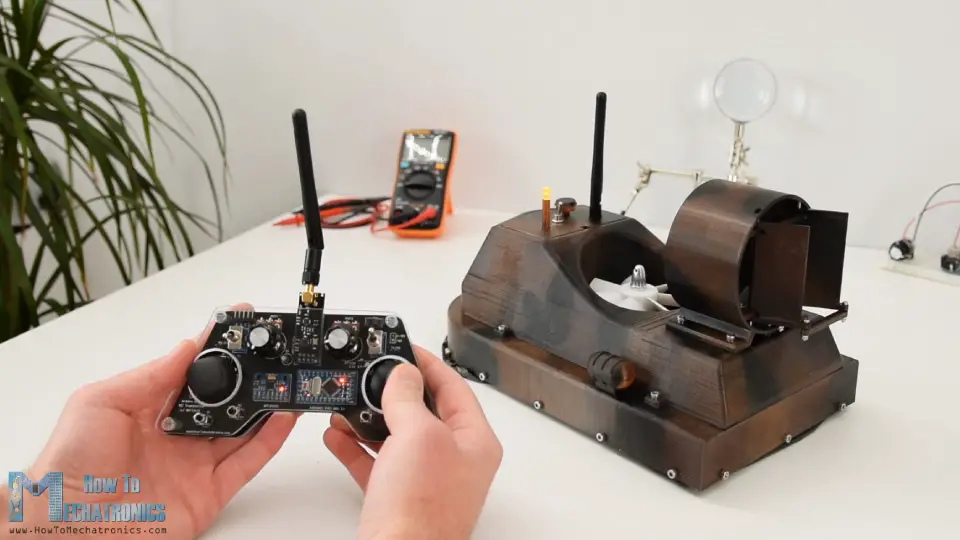 Aerodeslizador RC basado en Arduino DIY