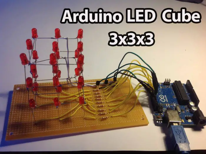 Arduino – cubo LED 3x3x3