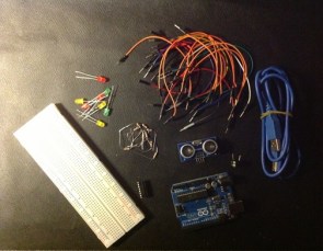 Arduino – sensor ultrasónico con LED y zumbador