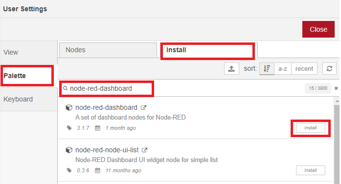 Comenzando con el panel Node-RED en Raspberry Pi