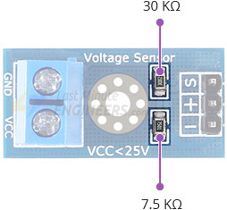 Conecte el sensor de voltaje a Arduino Conecte el sensor de voltaje a Arduino