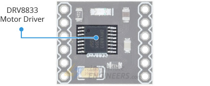 Control de motores CC con el controlador de motor DRV8833 y Arduino