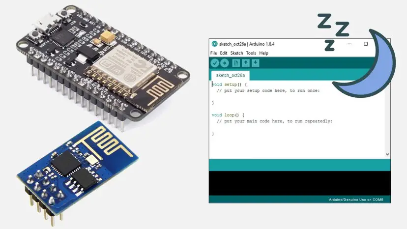 ESP8266 Sueño profundo con Arduino IDE (NodeMCU) ESP8266 Sueño profundo con Arduino IDE (NodeMCU)