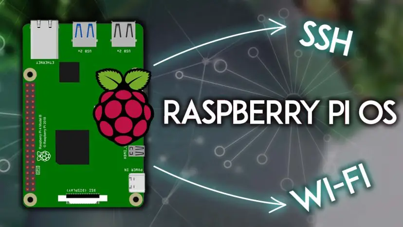 Instale Raspberry Pi OS, configure WiFi, actívelo y conéctelo con SSH