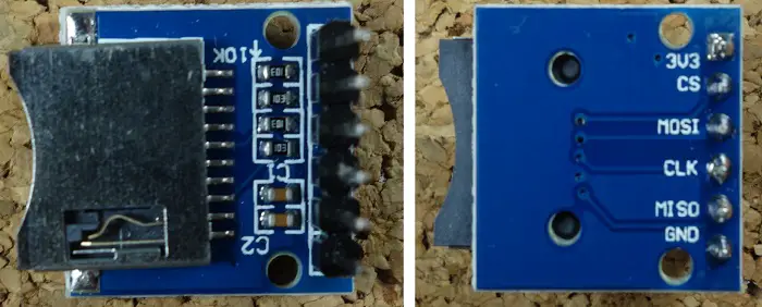 Instrucciones del módulo de tarjeta SD con Arduino