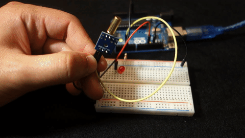 Instrucciones para el sensor de inclinación (inclinómetro) con Arduino