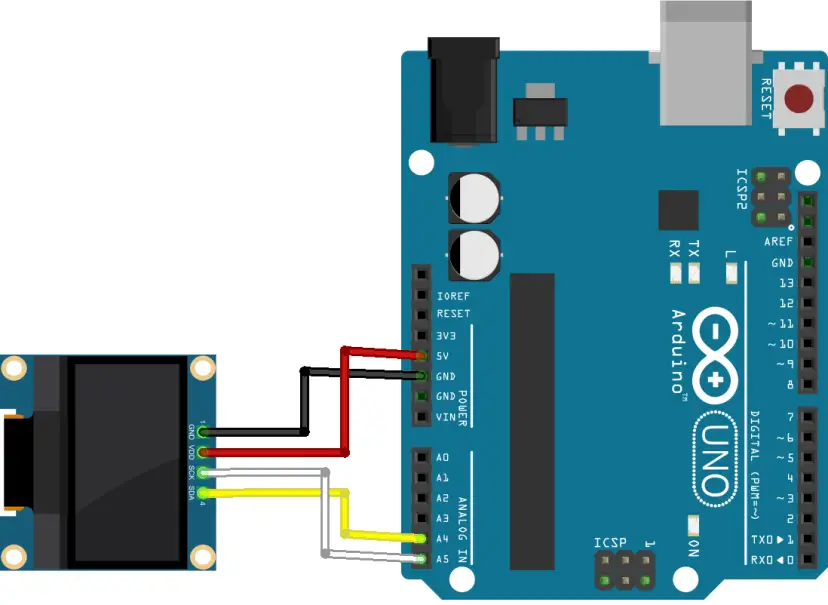 Instrucciones para pantalla OLED I2C con Arduino