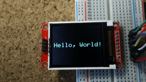 Instrucciones para pantalla TFT 1.8 con Arduino