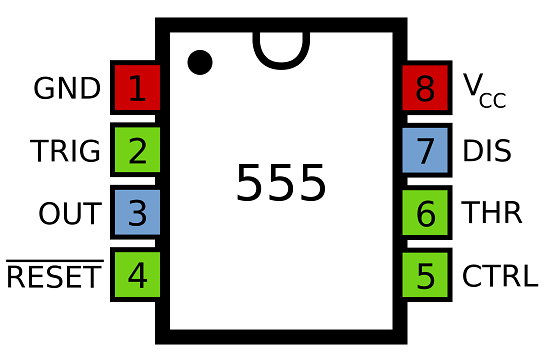 Introducción al IC del temporizador 555 – Tutorial