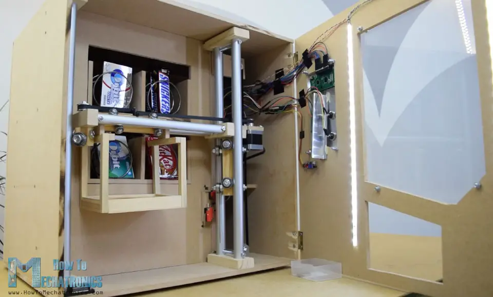 Máquina expendedora de bricolaje: proyecto de mecatrónica basado en Arduino