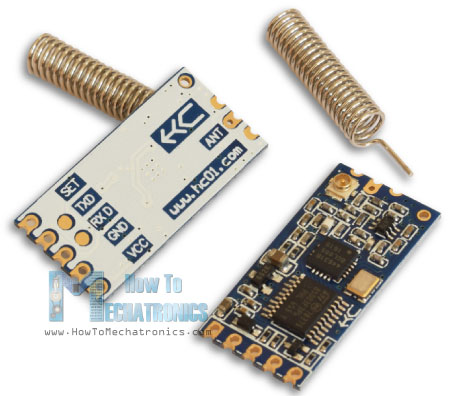 Módulo de comunicación inalámbrica de largo alcance Arduino y HC-12