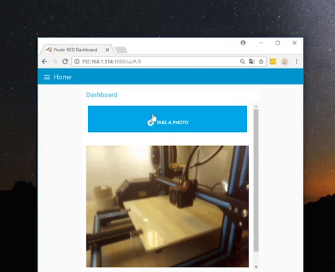 Node-RED con cámara Raspberry Pi (tomar fotos)