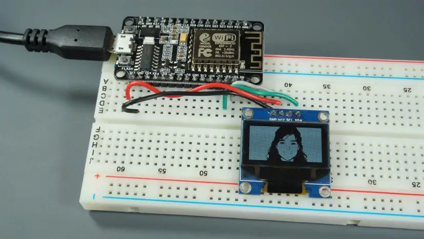 Pantalla OLED ESP8266 de 0,96 pulgadas con Arduino IDE