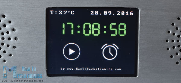 Proyecto Arduino para reproductor de música con pantalla táctil y despertador. Proyecto Arduino para reproductor de música con pantalla táctil y despertador.