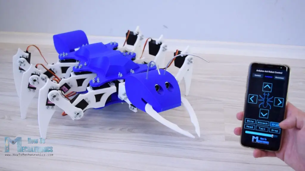 Robot Arduino Hormiga Hexápodo