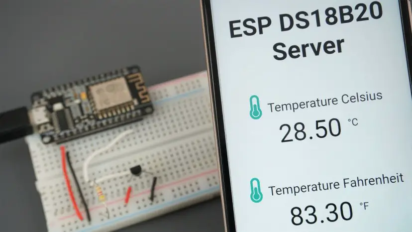 Sensor de temperatura ESP8266 DS18B20 con Arduino IDE (único, múltiple, servidor web)