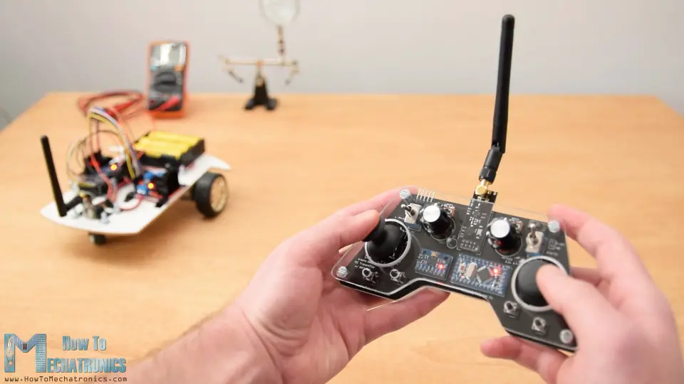 Transmisor RC Arduino de bricolaje