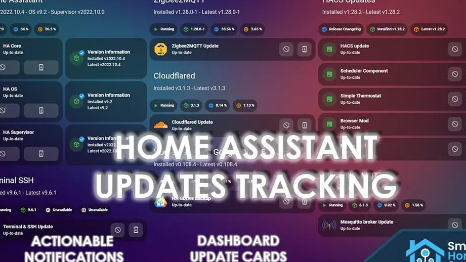 Cómo realizar un seguimiento de las actualizaciones de Home Assistant - SmartHomeScene