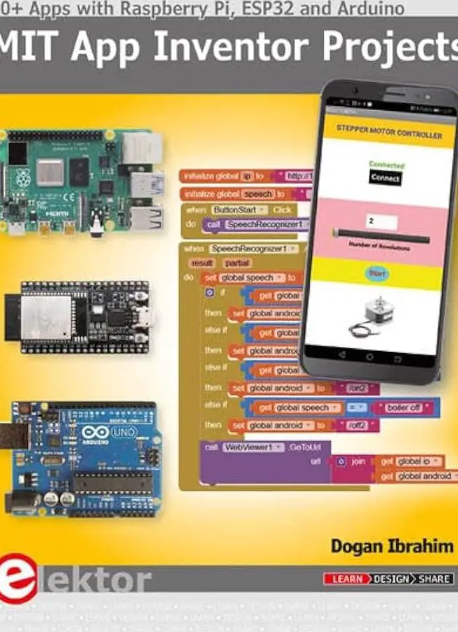 Proyectos de MIT App Inventor: más de 50 aplicaciones de Android con Raspberry Pi ...