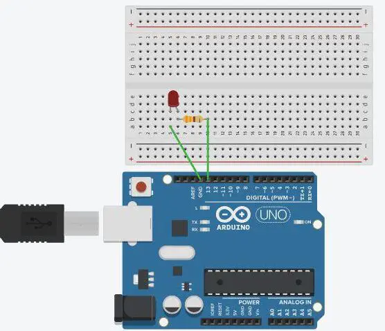 LED parpadeando usando Arduino - GeeksforGeeks