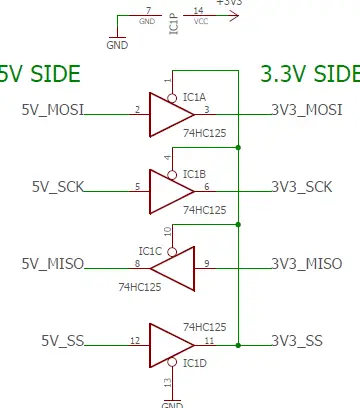 Cambiador de nivel 5V  3.3V - Electrónica general - Foro Arduino