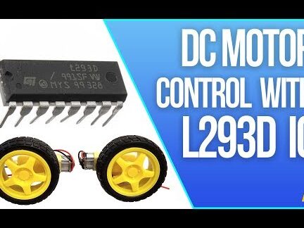 Arduino: Cómo controlar motores de CC con el controlador de motor L293D: 5 ...