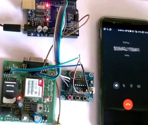 Contestador automático de llamadas usando Arduino y módulo GSM