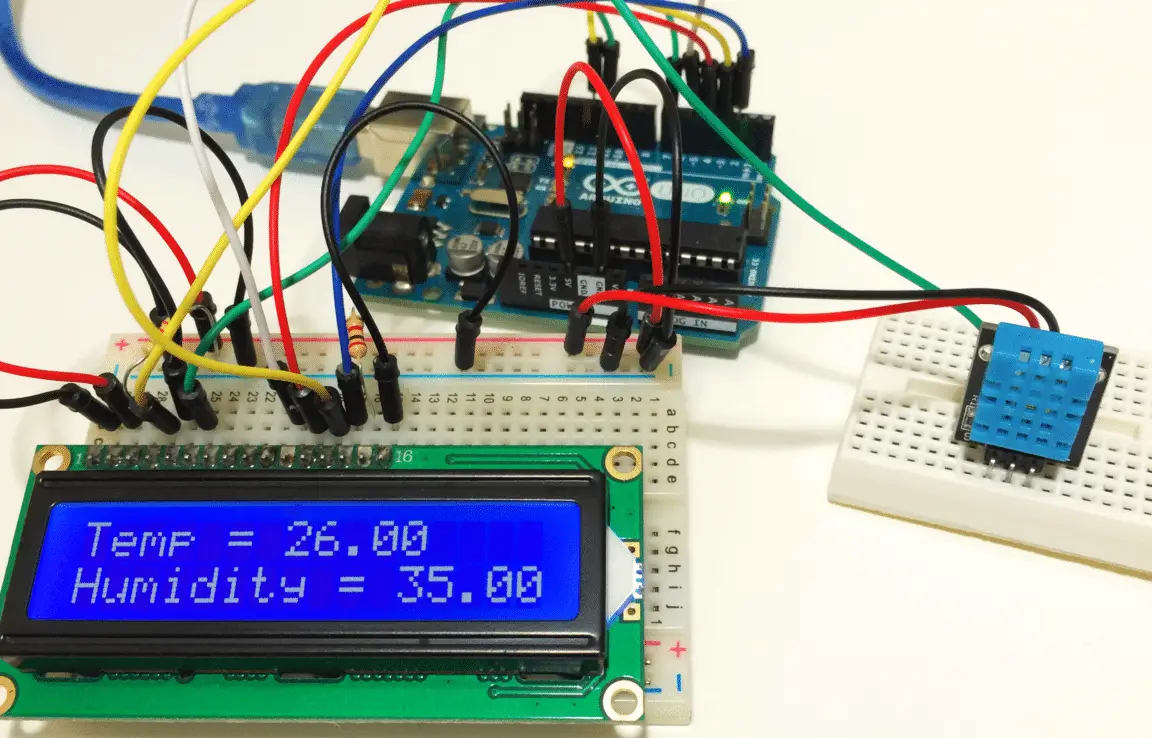 5. Sensor de temperatura y humedad Android Arduino DHT11, DHT22