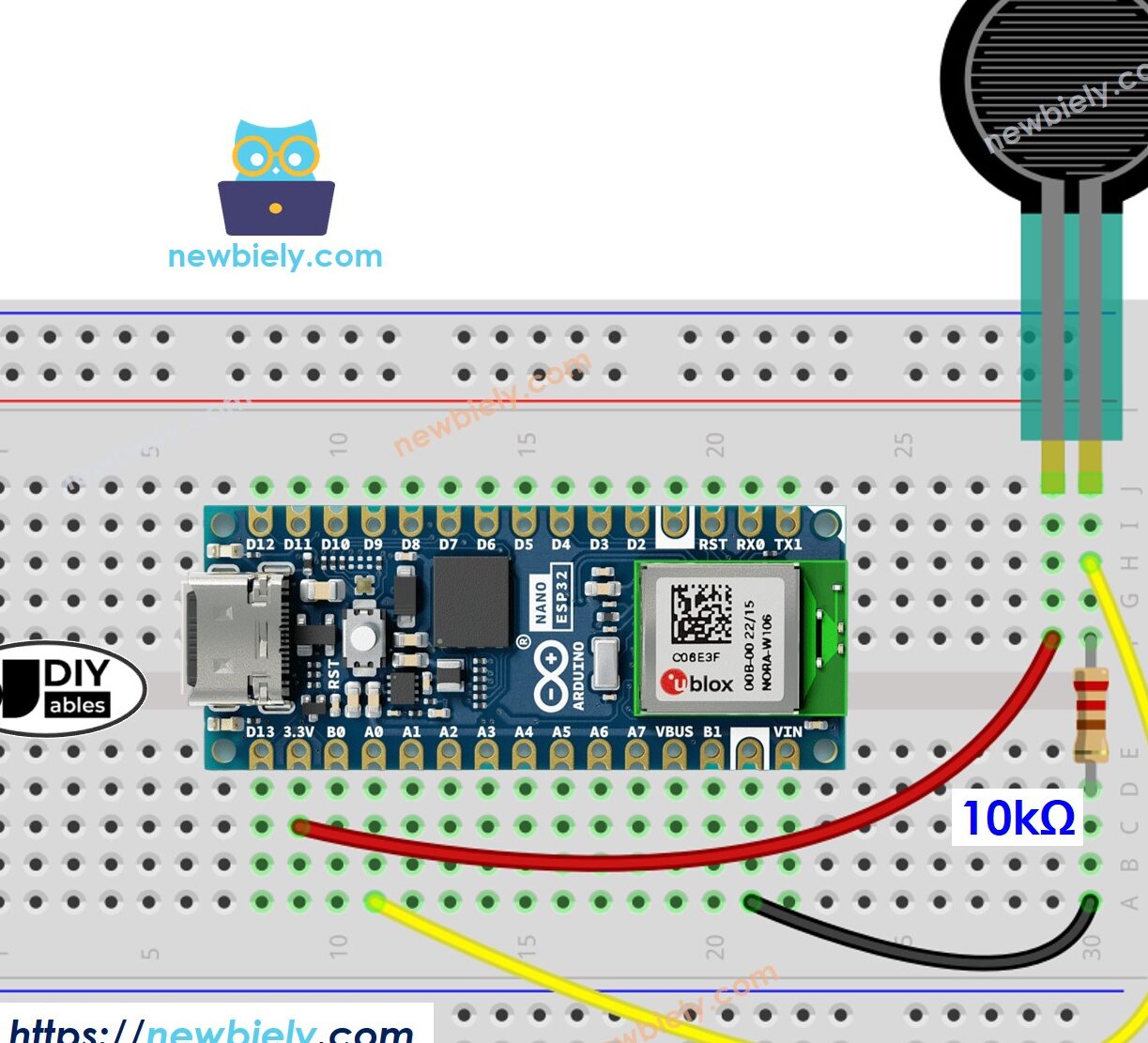 Arduino Nano ESP32 - Sensor de fuerza |