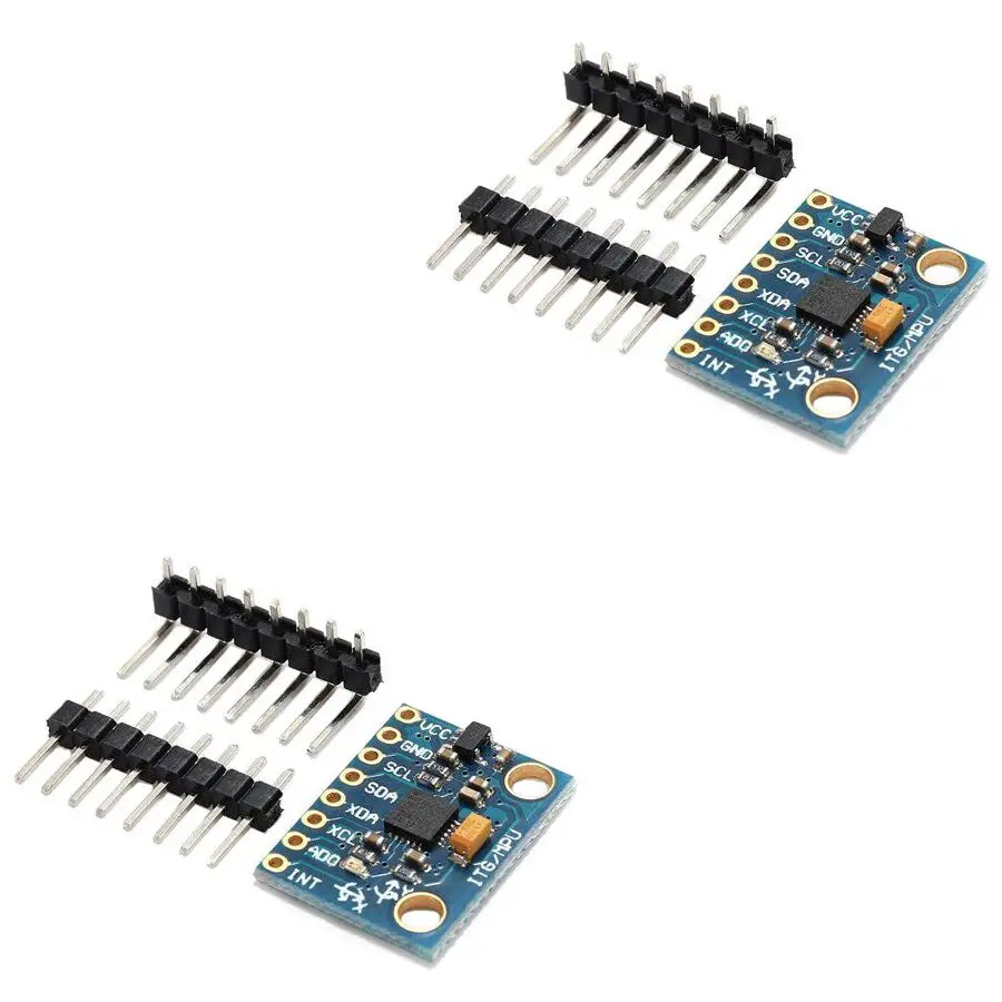 Amazon.com: Ximimark 2 piezas GY-521 MPU-6050 Módulo 3 ejes ...