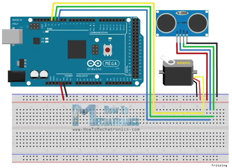 proyecto de radar arduino