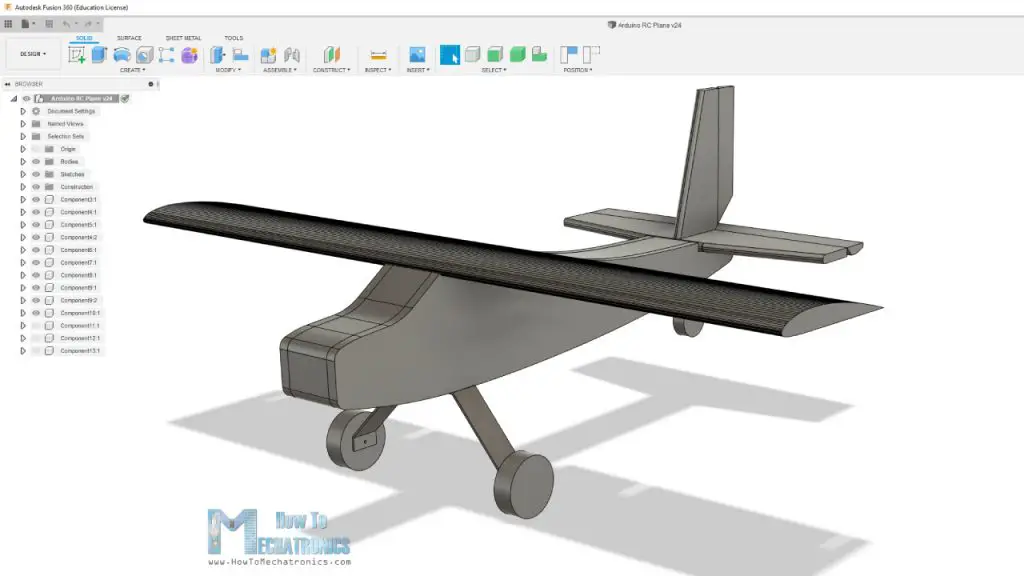 Avión RC Arduino | 100% bricolaje