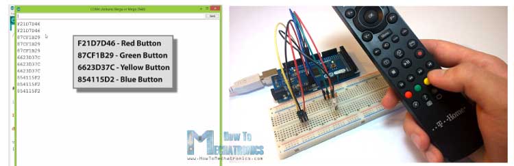Controla cualquier dispositivo electrónico con el mando a distancia del televisor | tutorial de infrarrojos arduino