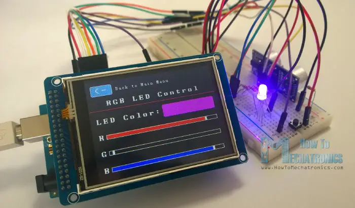 Tutorial de pantalla táctil Arduino | LCD TFT