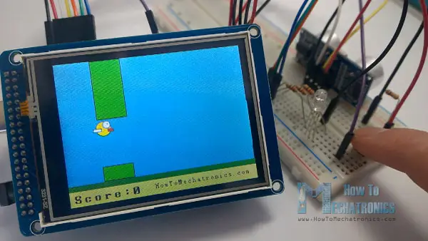Tutorial de pantalla táctil Arduino | LCD TFT