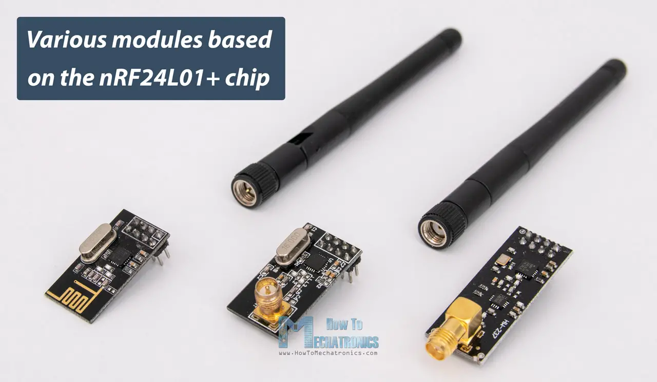 nRF24L01 – Cómo funciona, interfaz Arduino, circuitos, códigos nRF24L01 – Cómo funciona, interfaz Arduino, circuitos, códigos