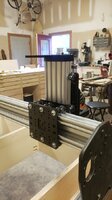 Prototipo de cremallera y piñón 4'x8'