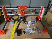 Máquina CNC impresa en 3D
