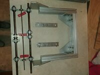 Enrutador CNC de pórtico fijo con suministros industriales antiguos