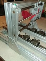 Enrutador CNC de pórtico fijo con suministros industriales antiguos