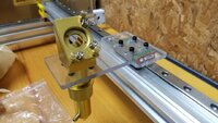 Construcción láser de CO2 de 45 W.